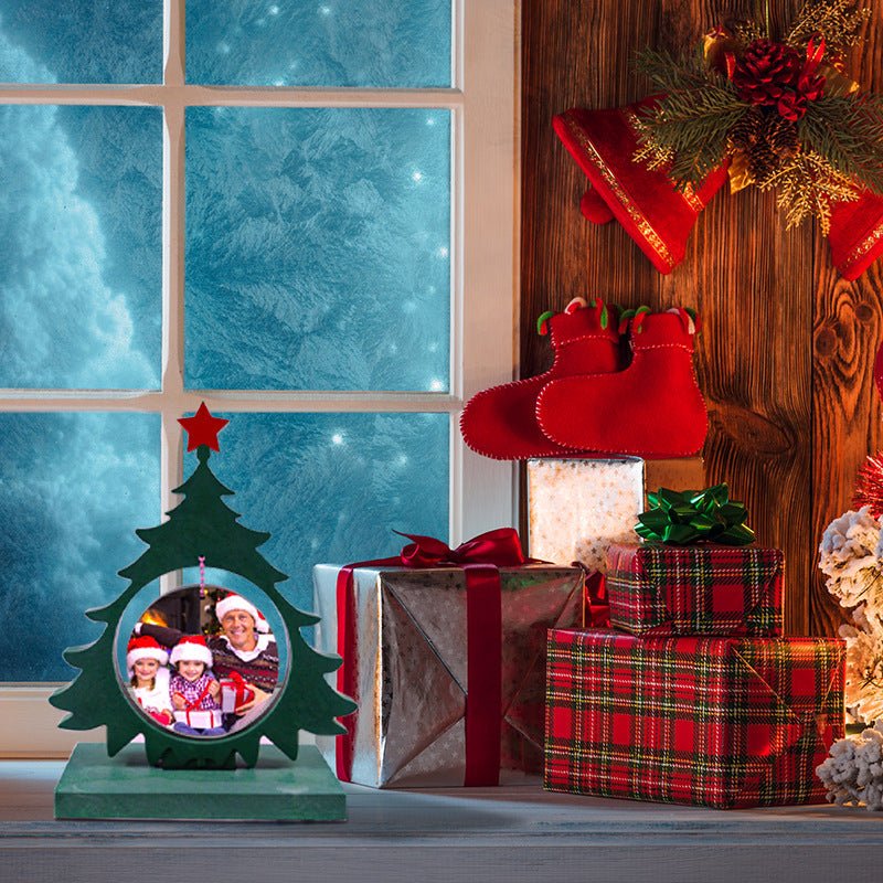 Christmas Tree Photo Frame Resin Mold - Craft Resin US