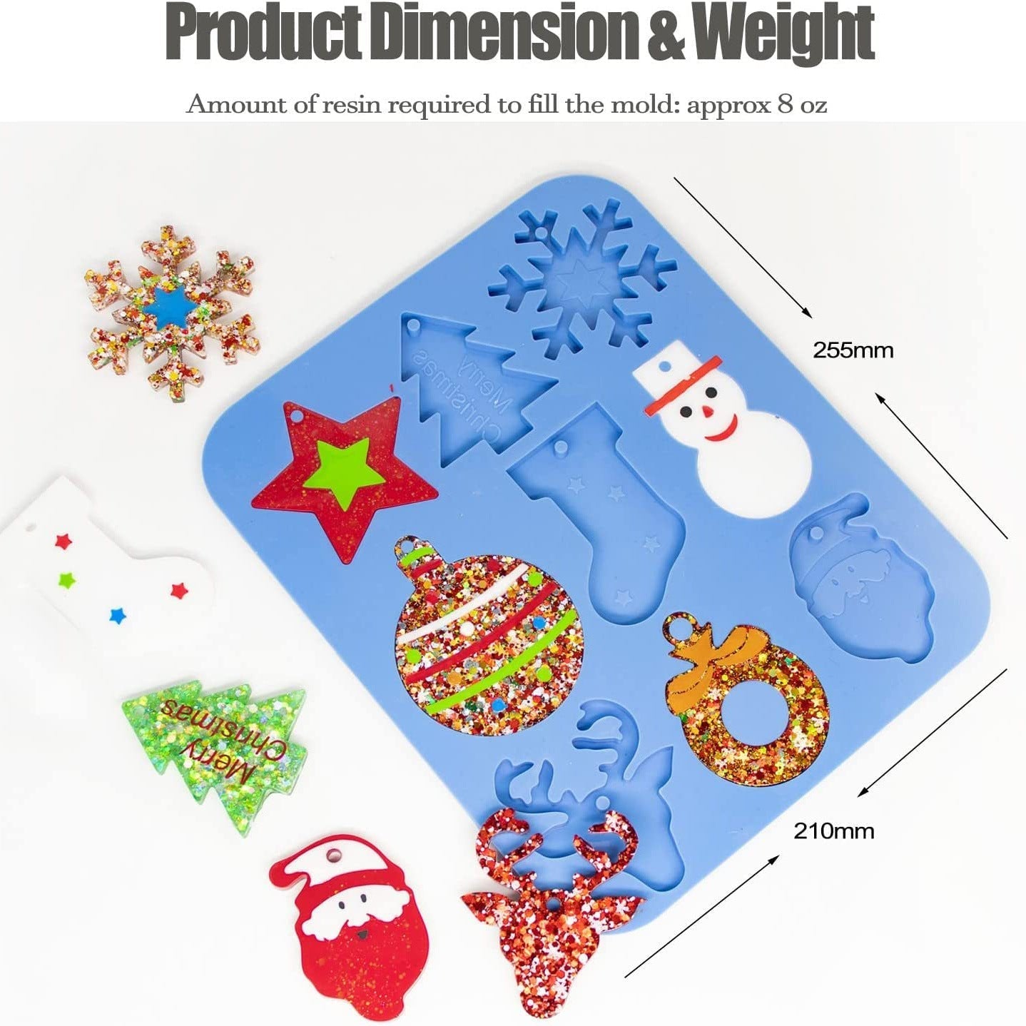 Cute Christmas Hanging Resin Mould - Craft Resin US