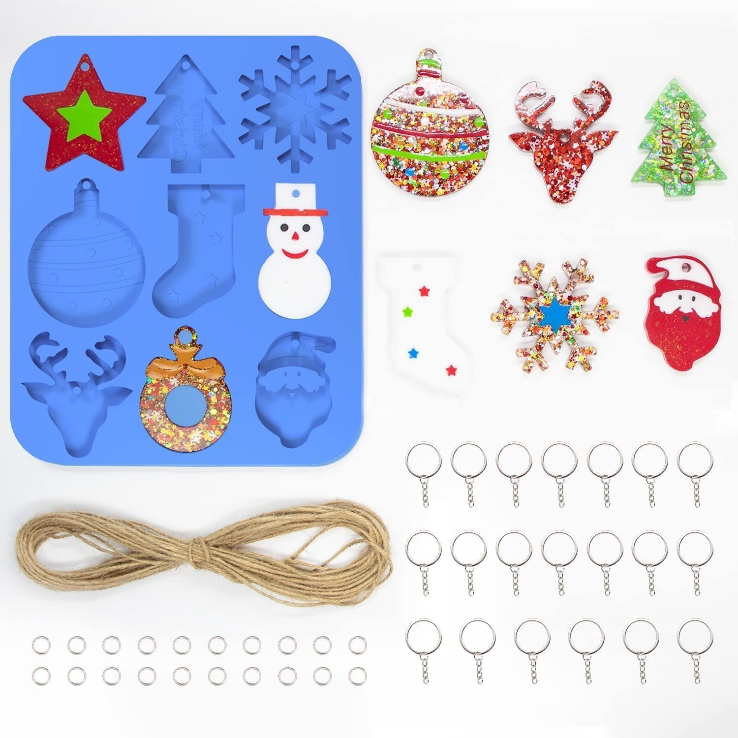 Cute Christmas Hanging Resin Mould - Craft Resin US