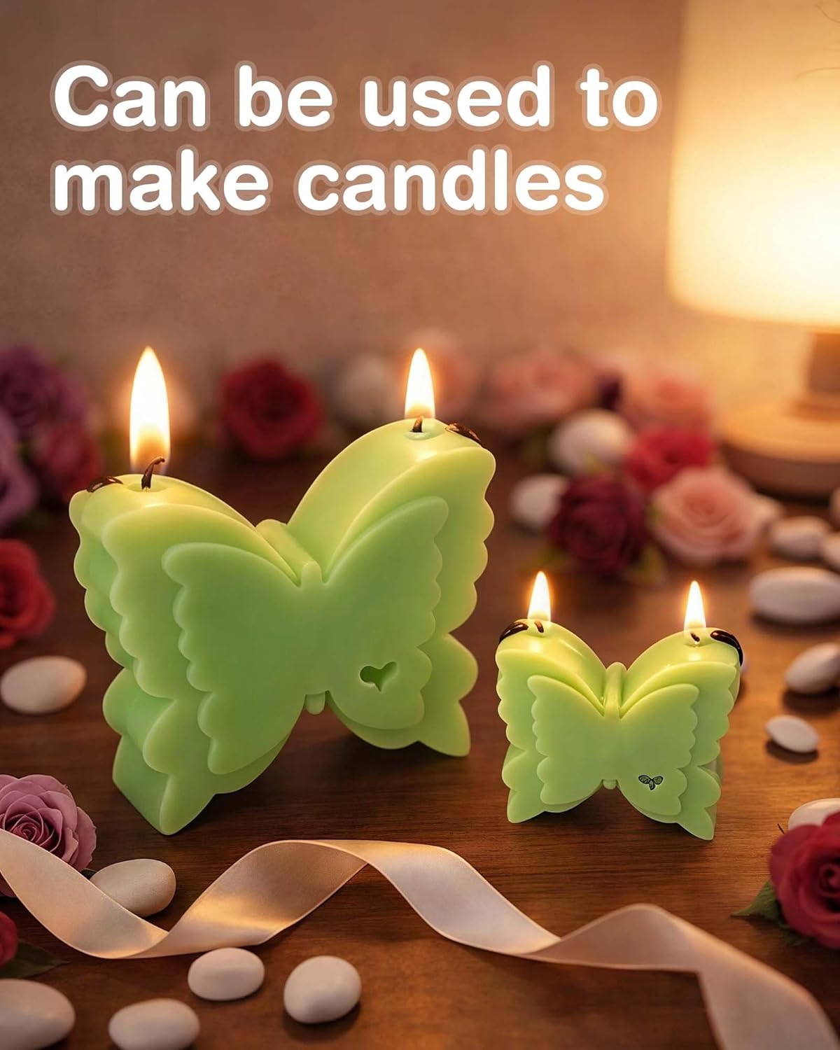 Epoxy Resin Molds for Spring Butterfly Soft Silicone Molds Set of 3 Sizes Easter Silicone Molds for Resin, Gypsum and Candle - Craft Resin US