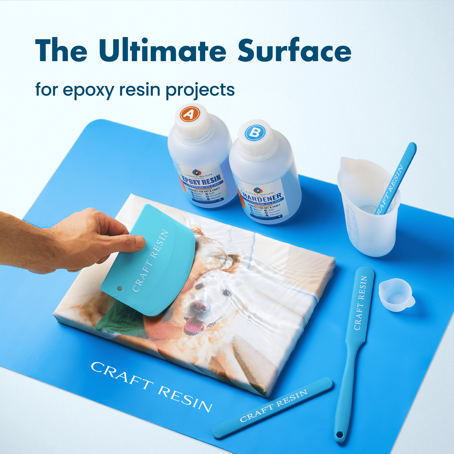 Extra Thick Silicone Craft Mat – 60x40 cm, 1.3 mm - Craft Resin US