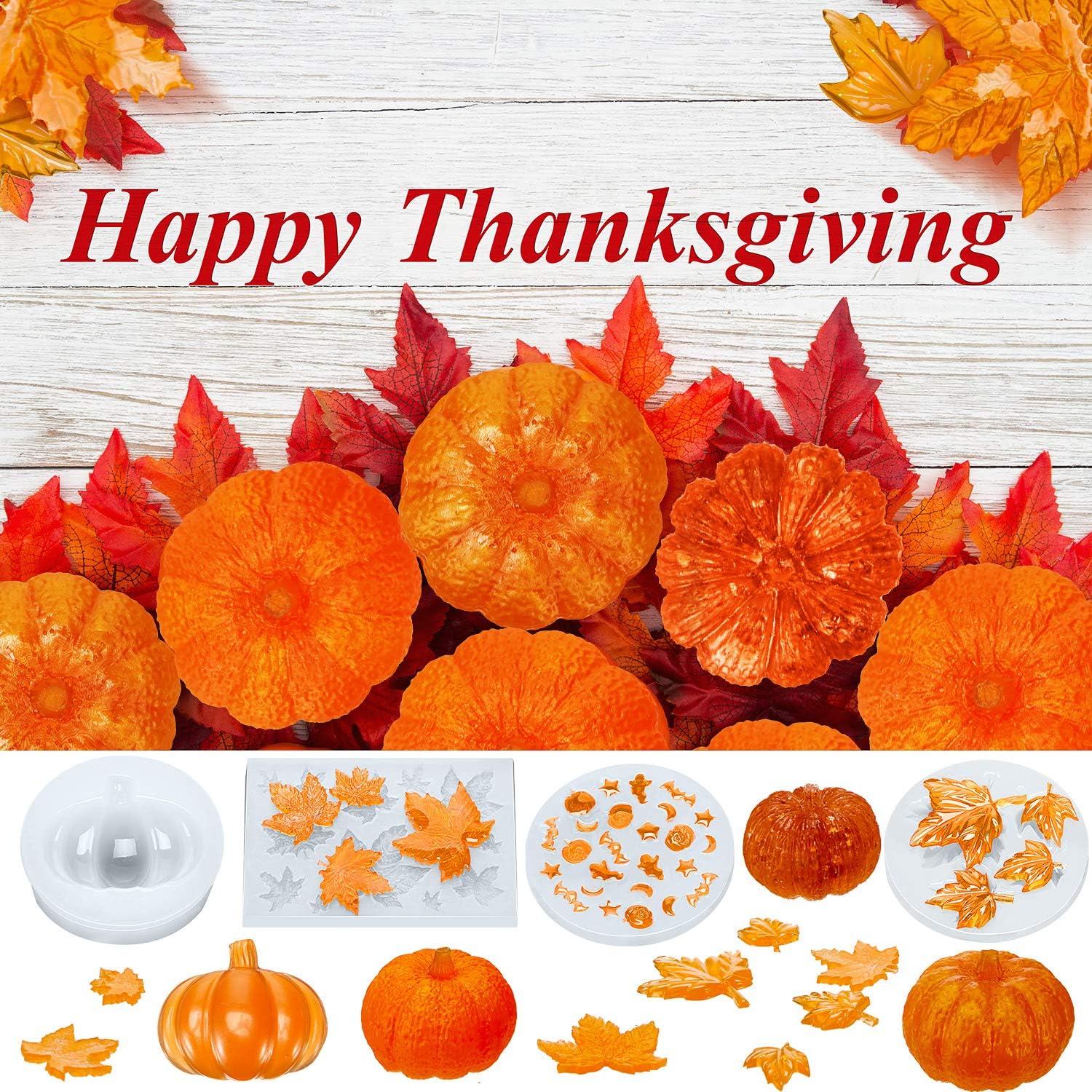 Fall Mold Set - Set of 7 - Craft Resin US