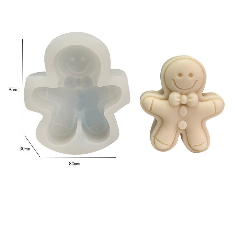 Gingerbread Man Ornament Resin Mold - Craft Resin US