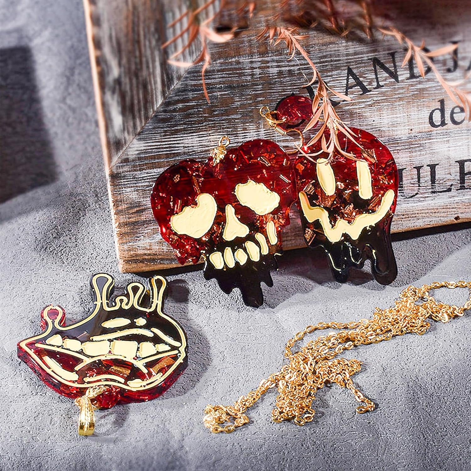 Halloween Earring Molds - Set of 3 - Craft Resin US