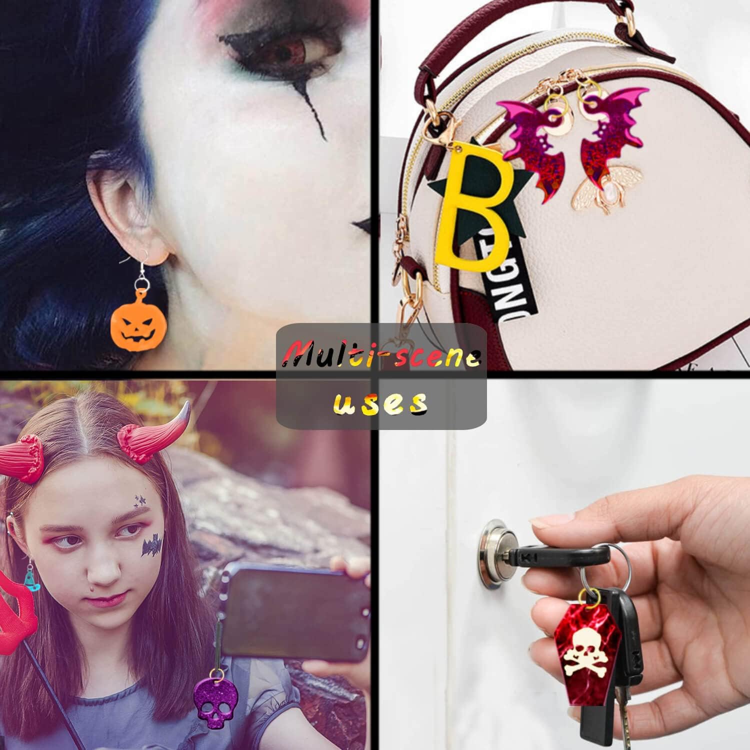 Halloween Earring Resin Molds - Set of 224 - Craft Resin US