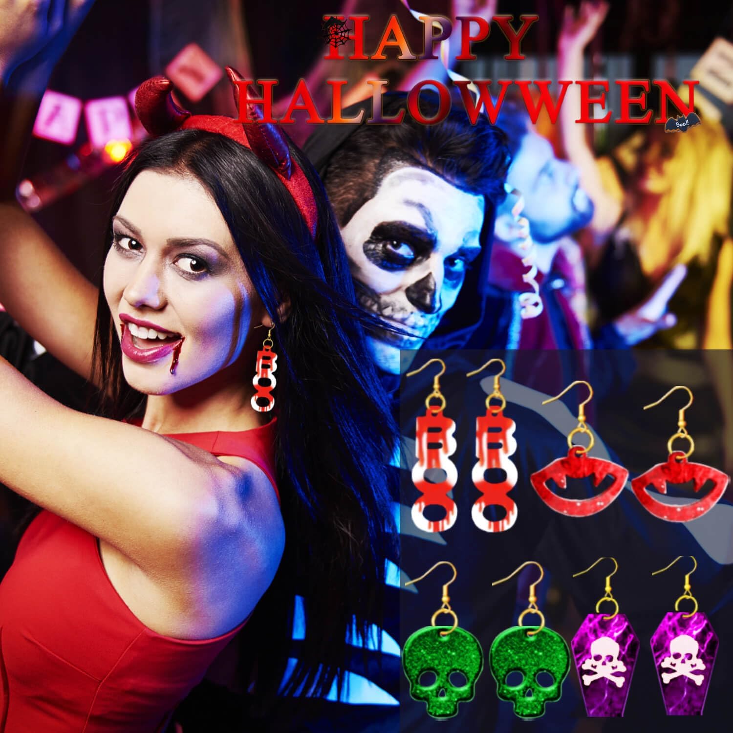 Halloween Earring Resin Molds - Set of 224 - Craft Resin US