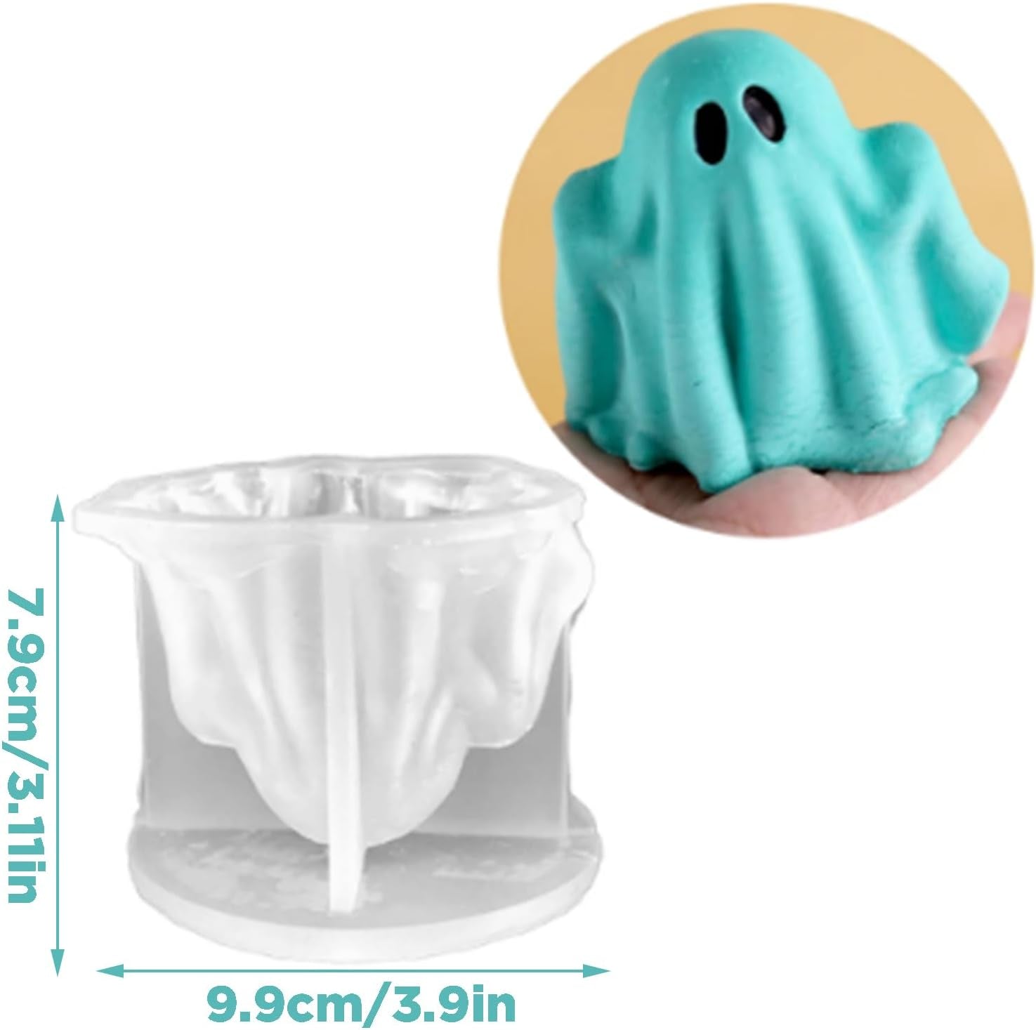 Halloween Ghost Resin Mold - Craft Resin US