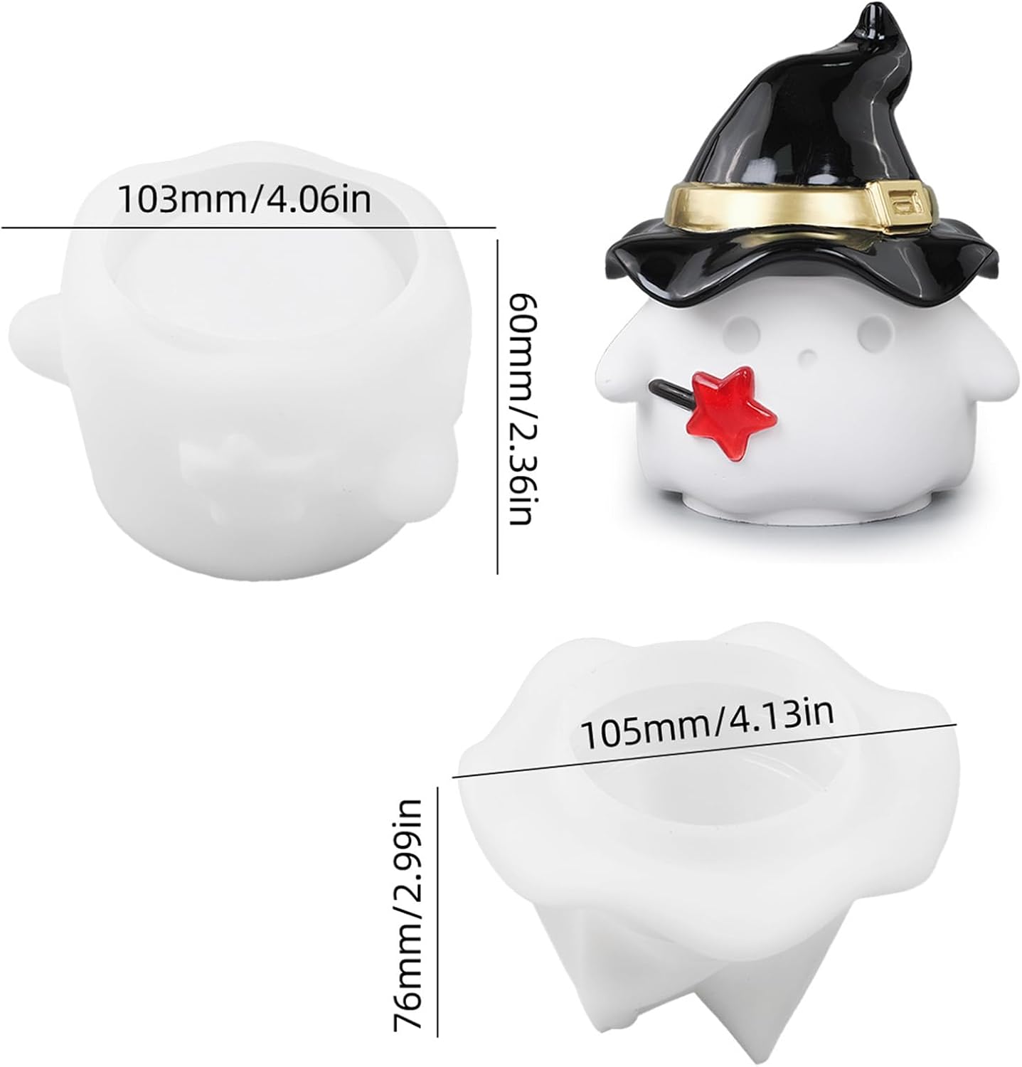 Halloween Resin Jar Molds with Lid - Craft Resin US