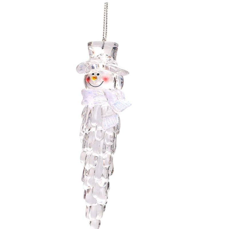 Handmade Crystal Snowman Icicle Ornament Christmas Tree Decoration Resin Molds - Craft Resin US