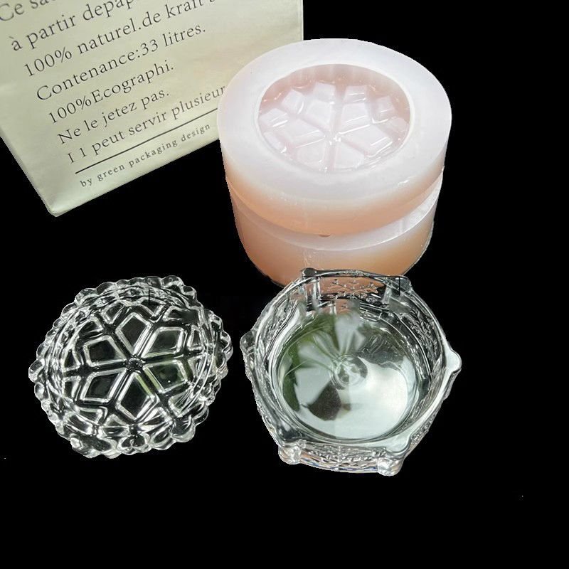 Handmade Snowflake Storage Jar Resin Mold - Craft Resin US