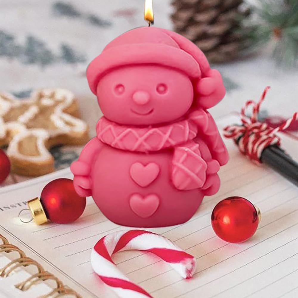 Hat Scarf Snowman Resin Mold - Craft Resin US