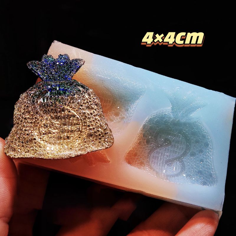 Money Bag Decoration Resin Mold - Craft Resin US