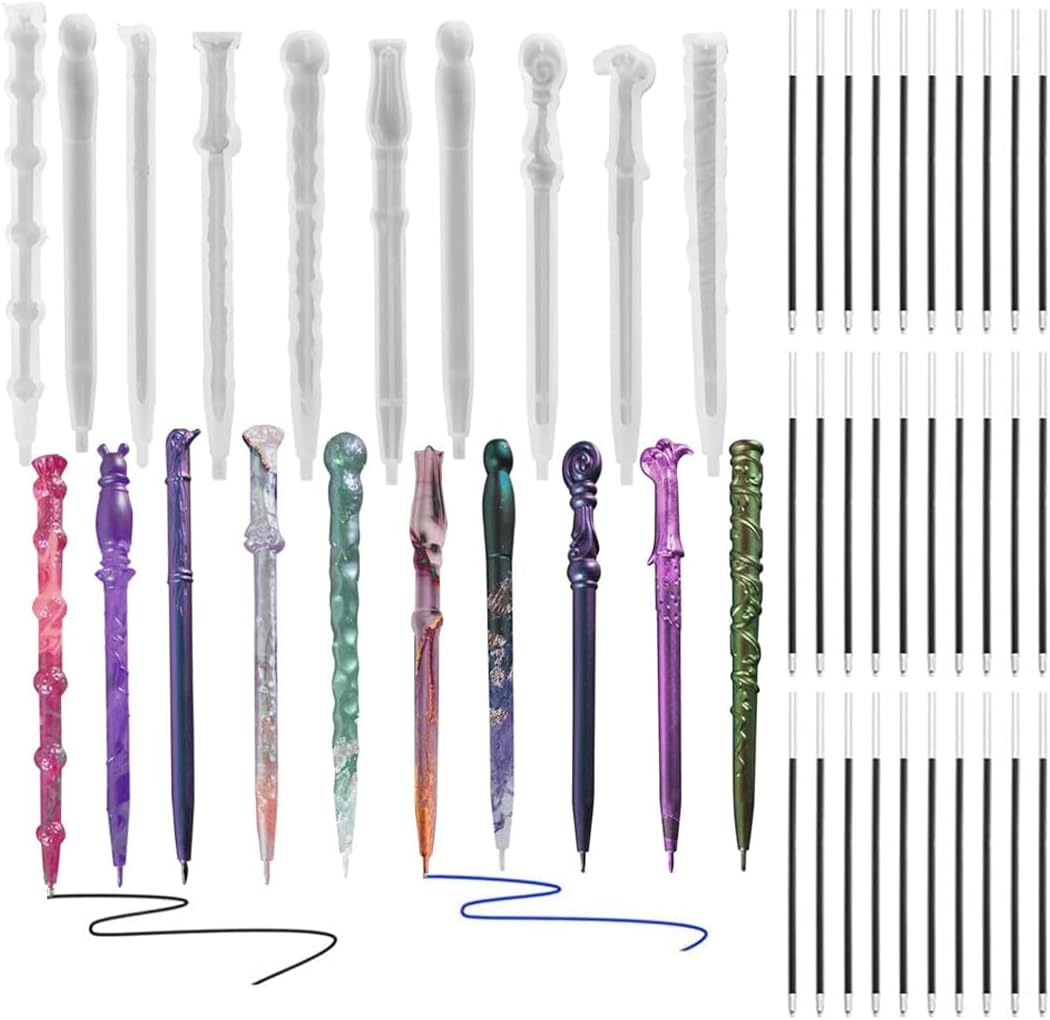 Pen Resin Molds - set of 10 (+30 ink pen) - Craft Resin US
