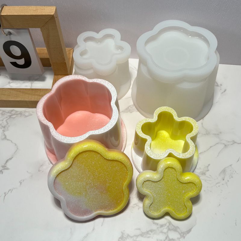 Pudding Storage Jar Resin Mold - Craft Resin US