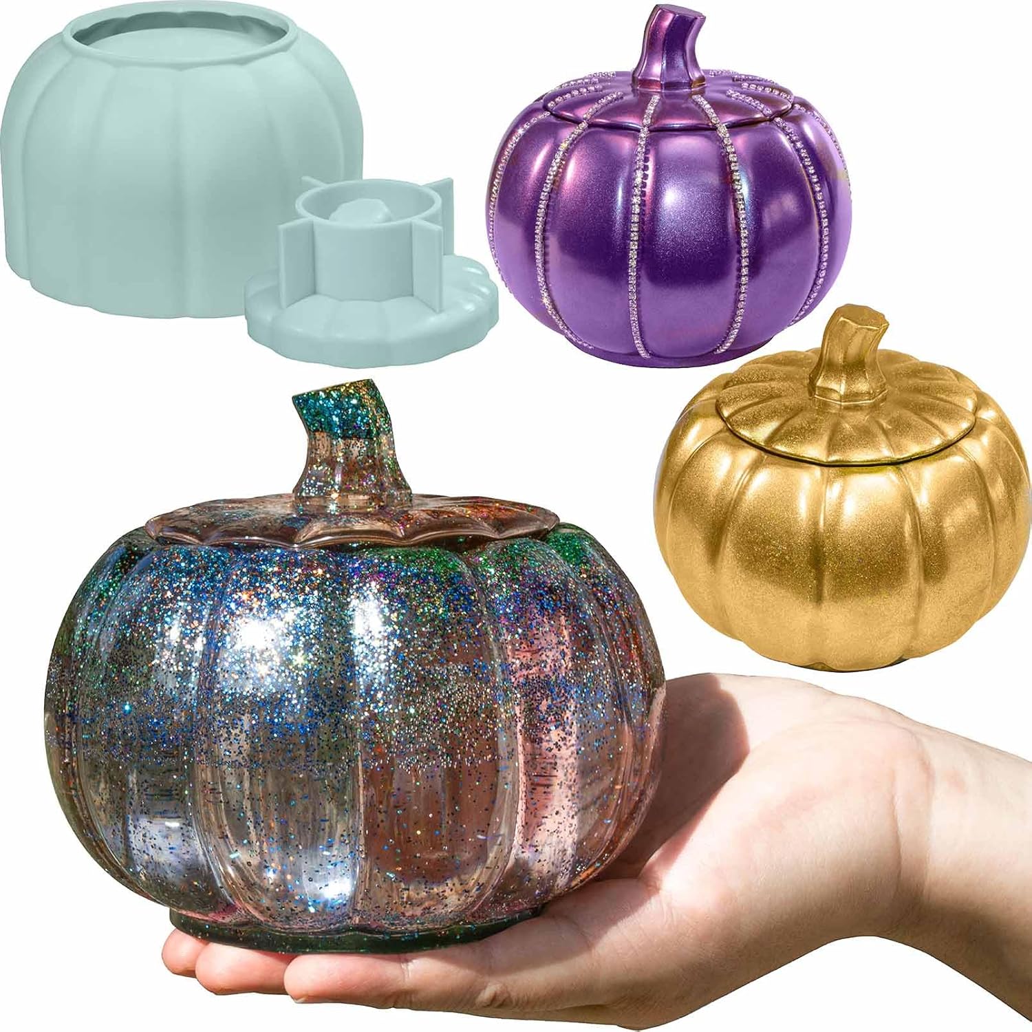 Pumpkin Jar Resin Mold - Craft Resin US