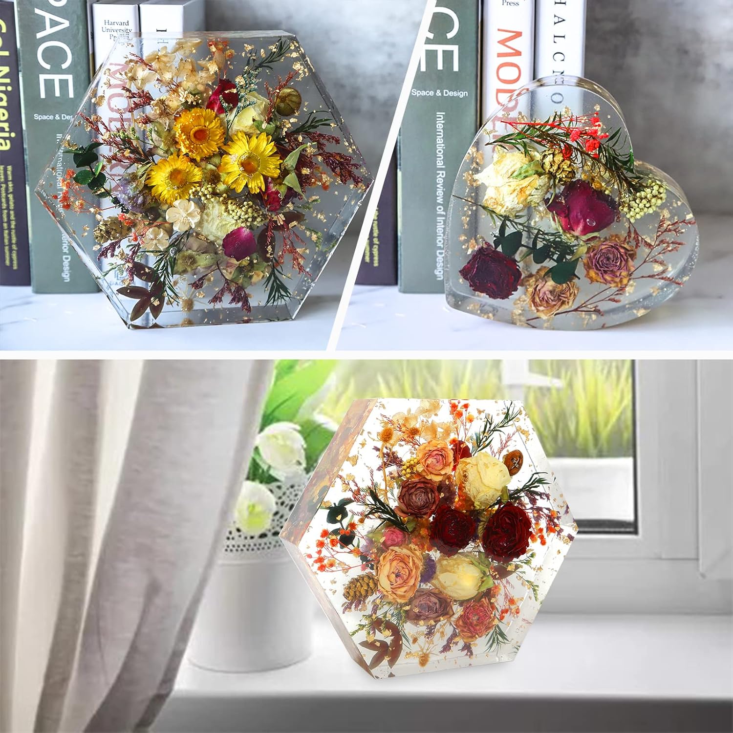 Resin Casting Molds - Set of 6 - Craft Resin US