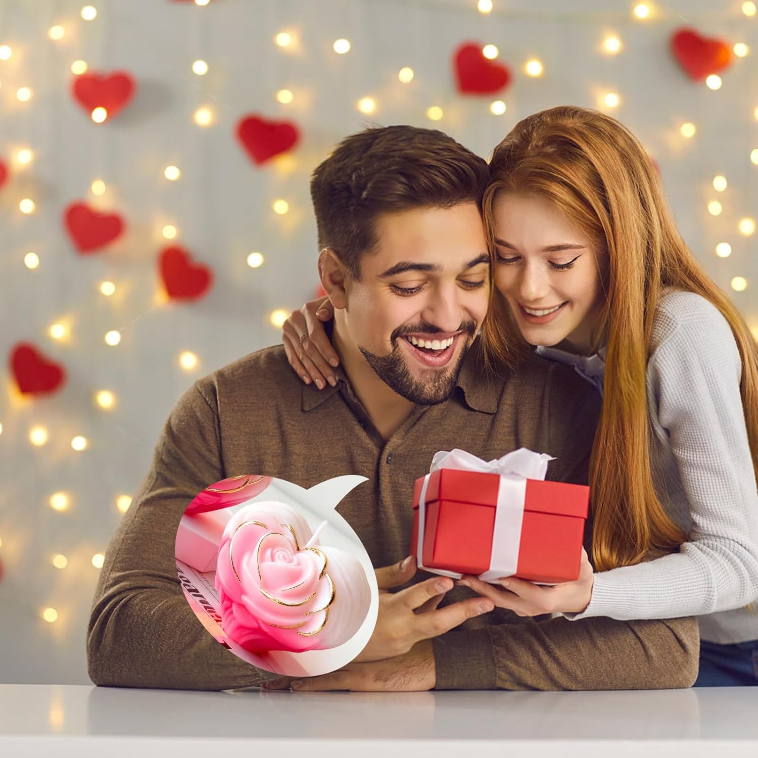 Romantic Rose Heart Resin Mold - Craft Resin US