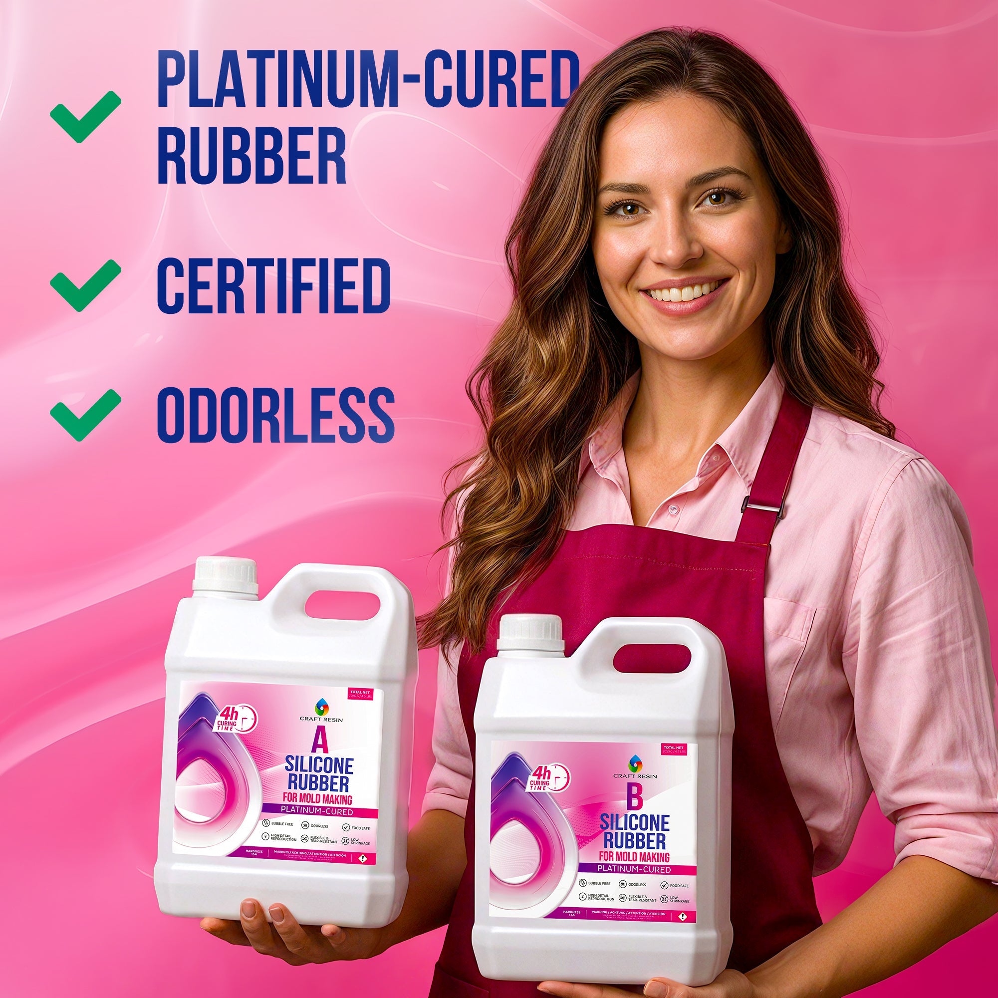 Silicone for Mold Making (15A) - 1000g - Craft Resin US