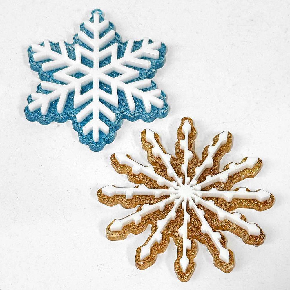 Snowflake Resin Mold - set of 6 - Craft Resin US