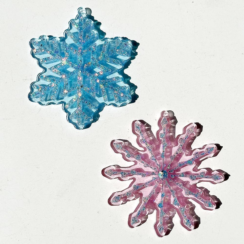 Snowflake Resin Mold - set of 6 - Craft Resin US