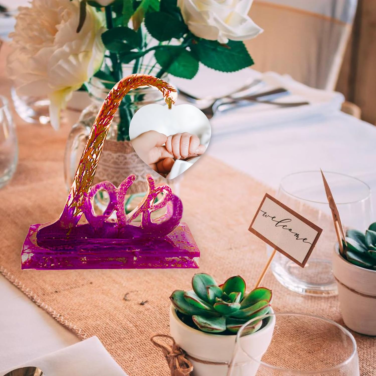 St Valentine Large Picture Frame Resin Mold - Craft Resin US