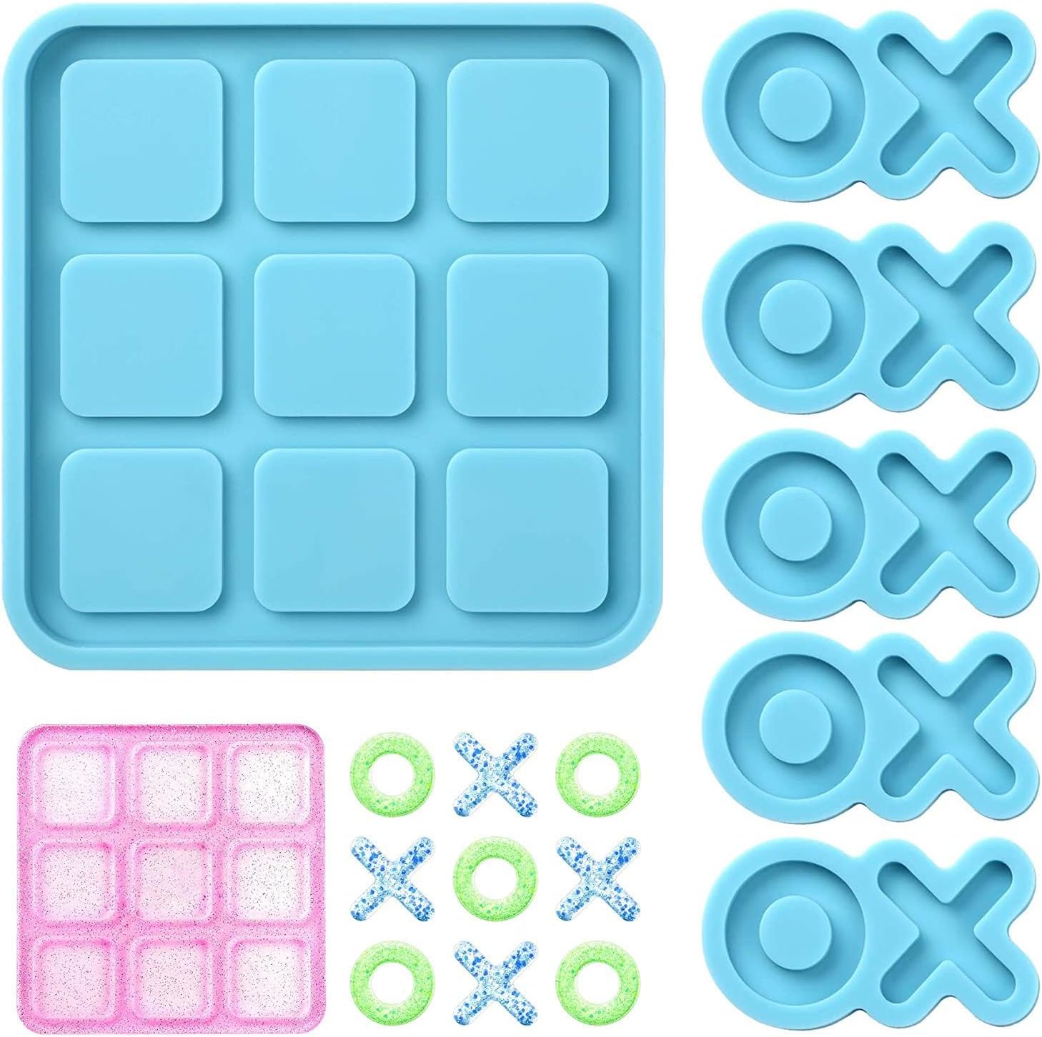Tic Tac Toe Resin Mold - Craft Resin US